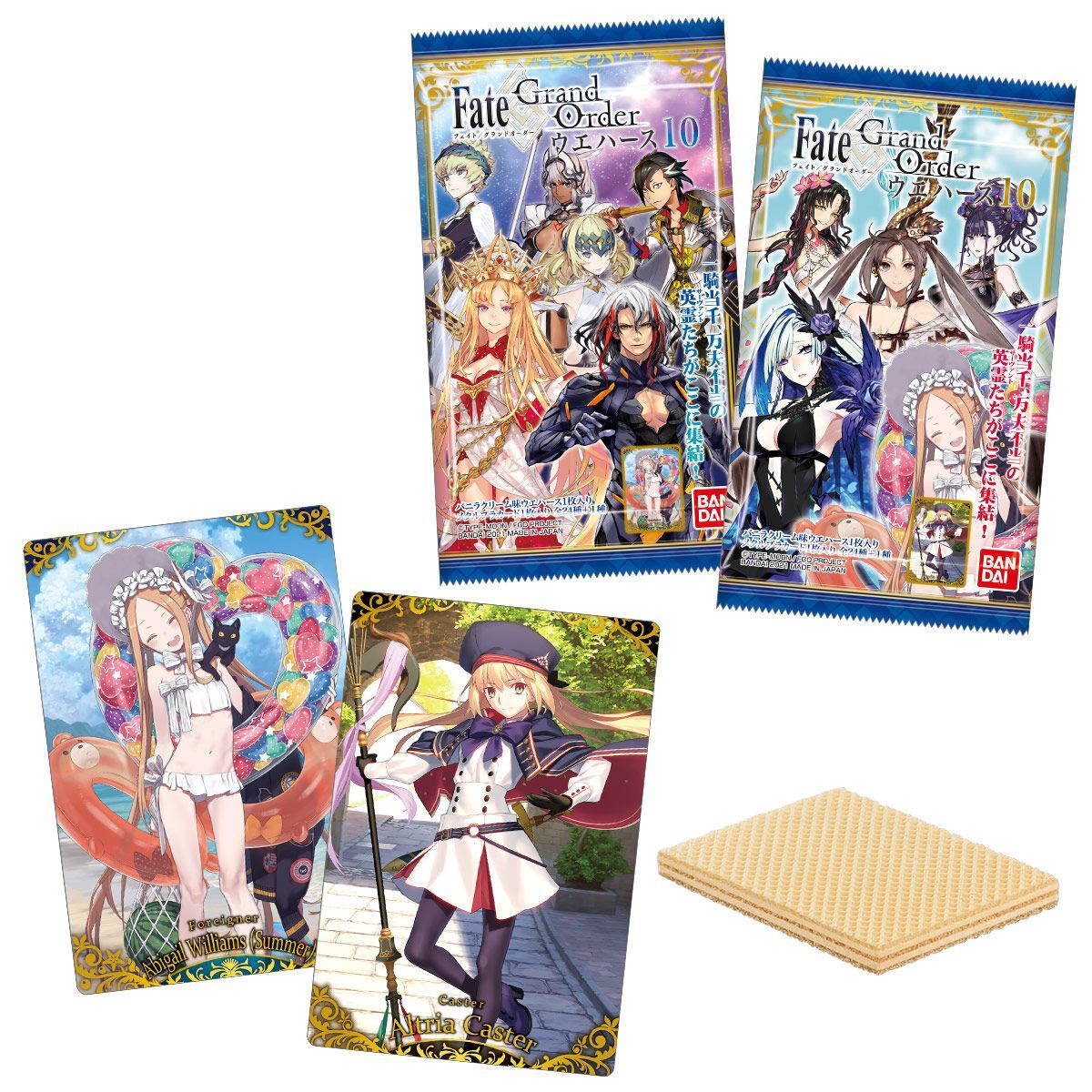 Fate/Grand Order Wafer 10-Single Pack (Random)-Bandai-Ace Cards & Collectibles