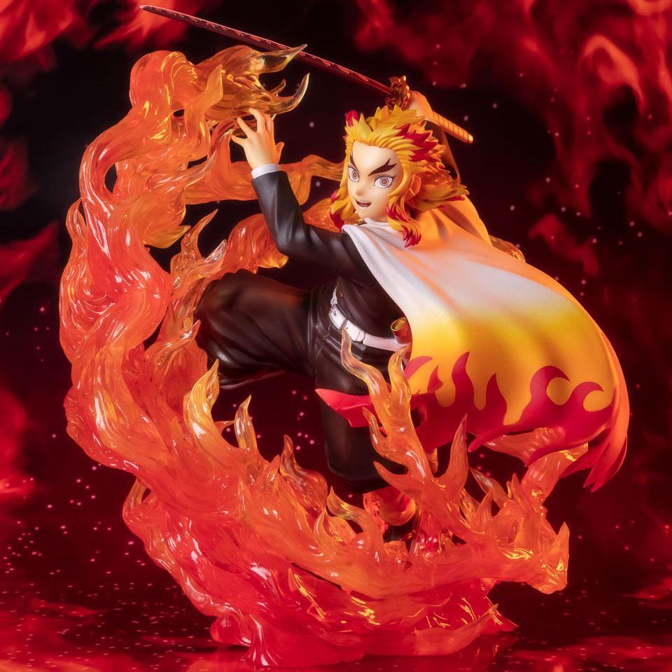 Figuarts ZERO Demon Slayer: Kimetsu no Yaiba &quot;Kyojuro Rengoku&quot; -Flame Breathing-Bandai-Ace Cards &amp; Collectibles