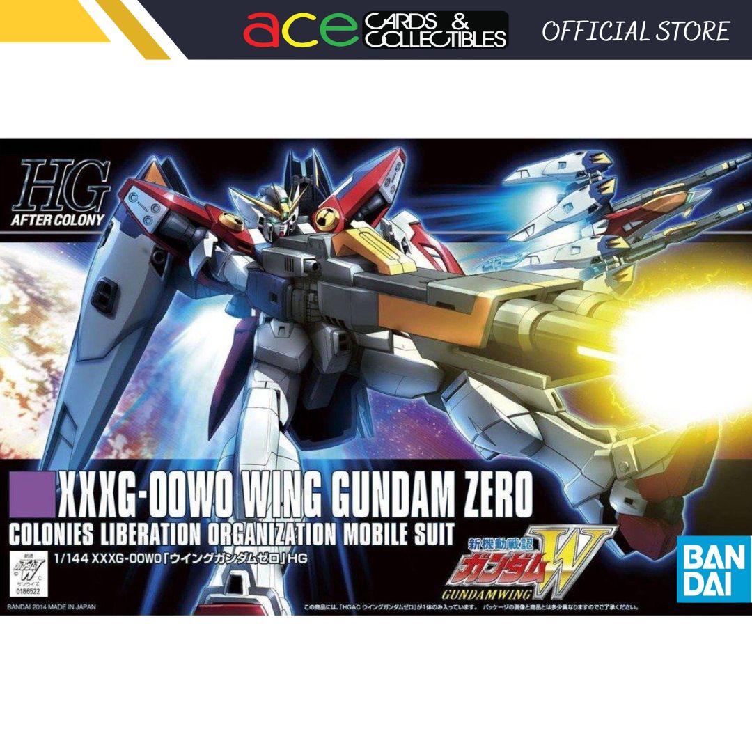 Gunpla HGAC 1/144 XXXG-00W0 Wing Gundam Zero-Bandai-Ace Cards & Collectibles