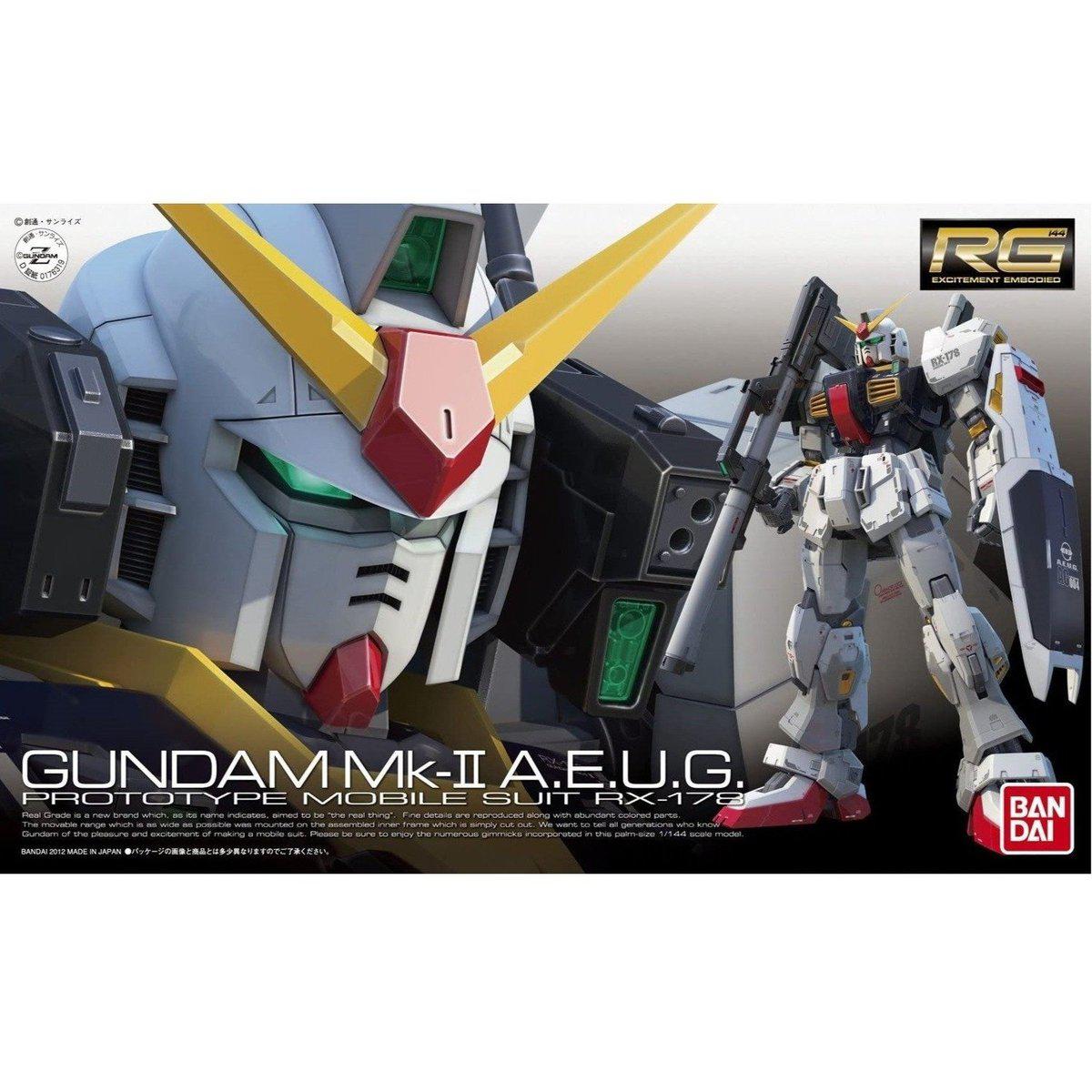 Gunpla RG 1/144 RX-178 Gundam MK-II A.E.U.G-Bandai-Ace Cards & Collectibles