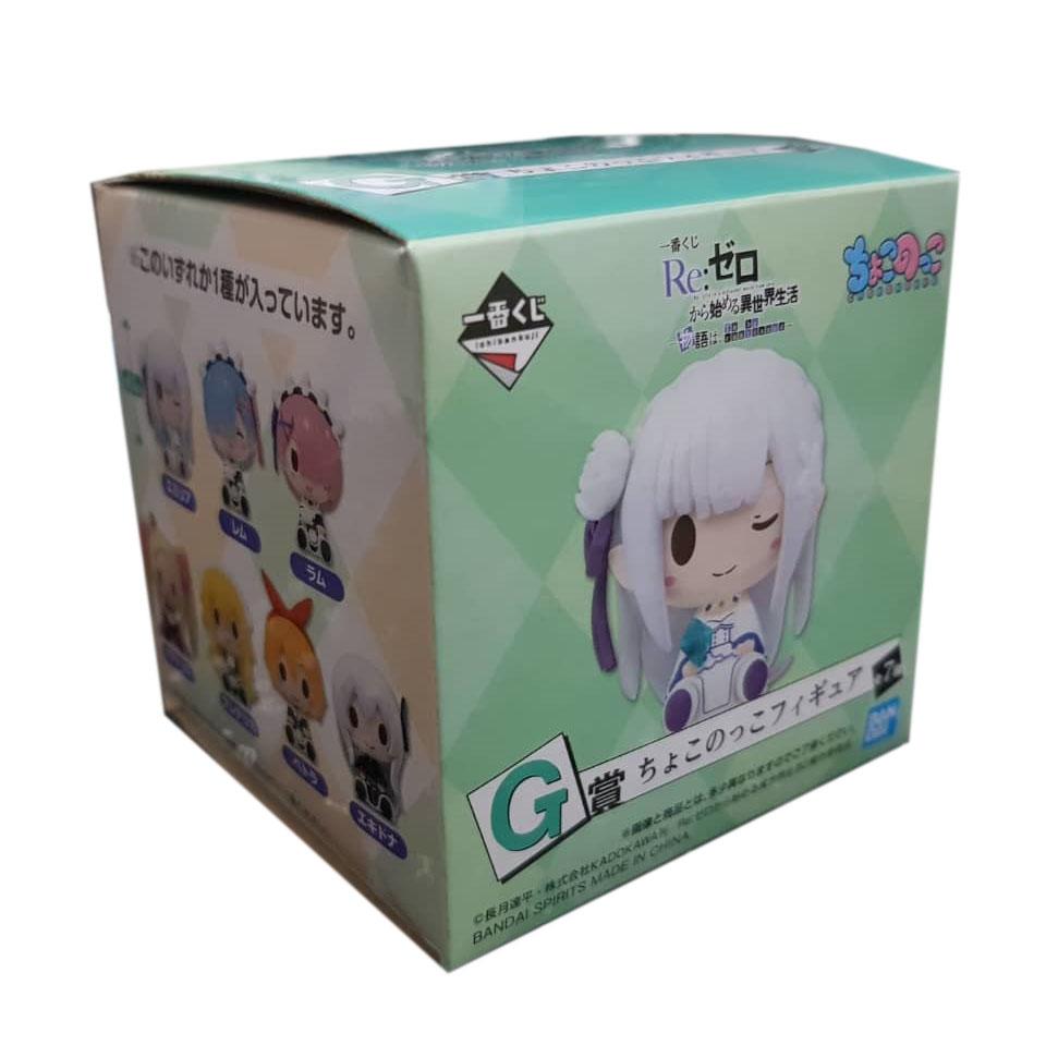 Ichiban Kuji Re: Zero Starting Life in Another World -The Story Is To Be Continued- "Prize G -Chocokko Figure (Random)"-Bandai-Ace Cards & Collectibles