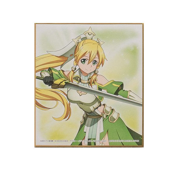 Ichiban Kuji Sword Art Online Alicization War Of Underworld G Prize - Teaser and Promotional IIlustrations Mini Colored Paper-Leafa-Bandai-Ace Cards &amp; Collectibles