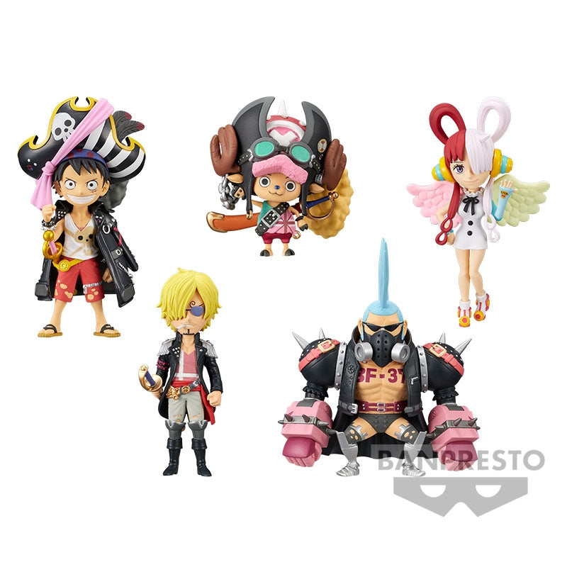 One Piece Film Red World Collectable Figure Vol. 1-Completed Set of 5-Bandai-Ace Cards & Collectibles