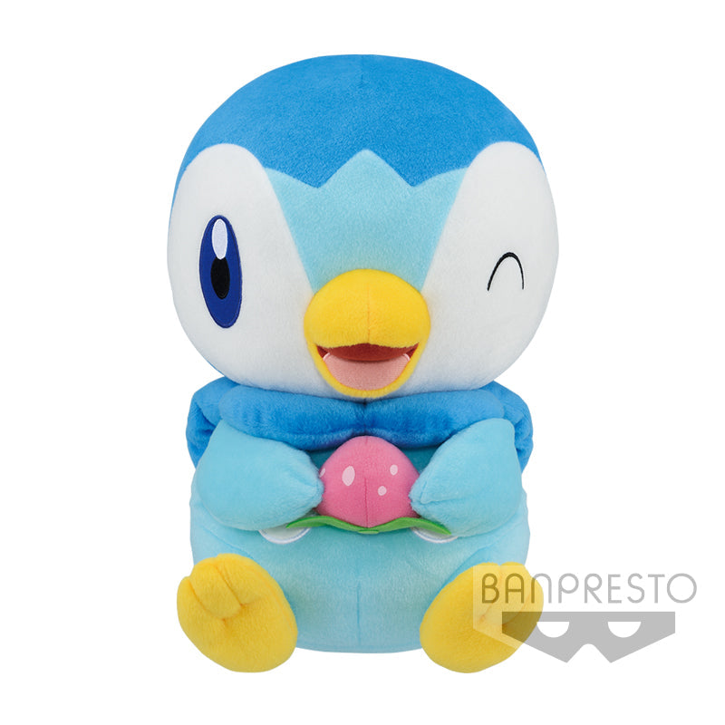 Pokemon Super Big Plush "Piplup"-Bandai-Ace Cards & Collectibles