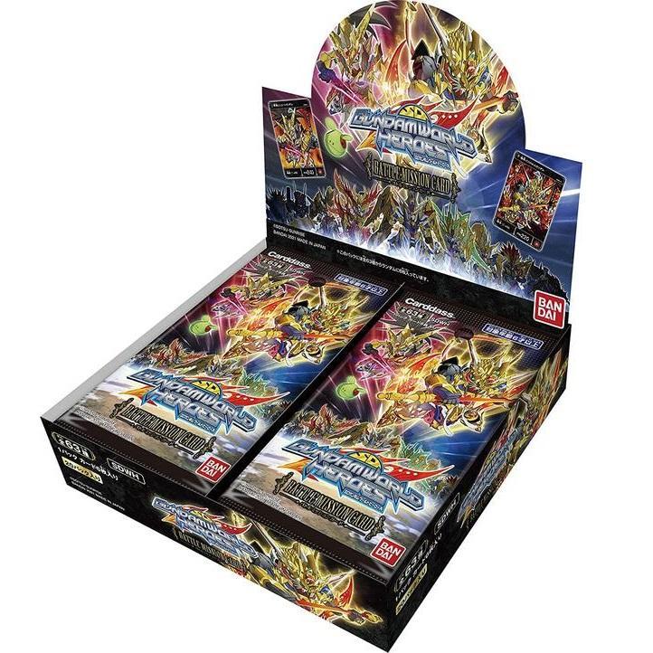 SD Gundam World Heroes Ver. 1 [SDWH]-Booster Box (16packs)-Bandai-Ace Cards & Collectibles