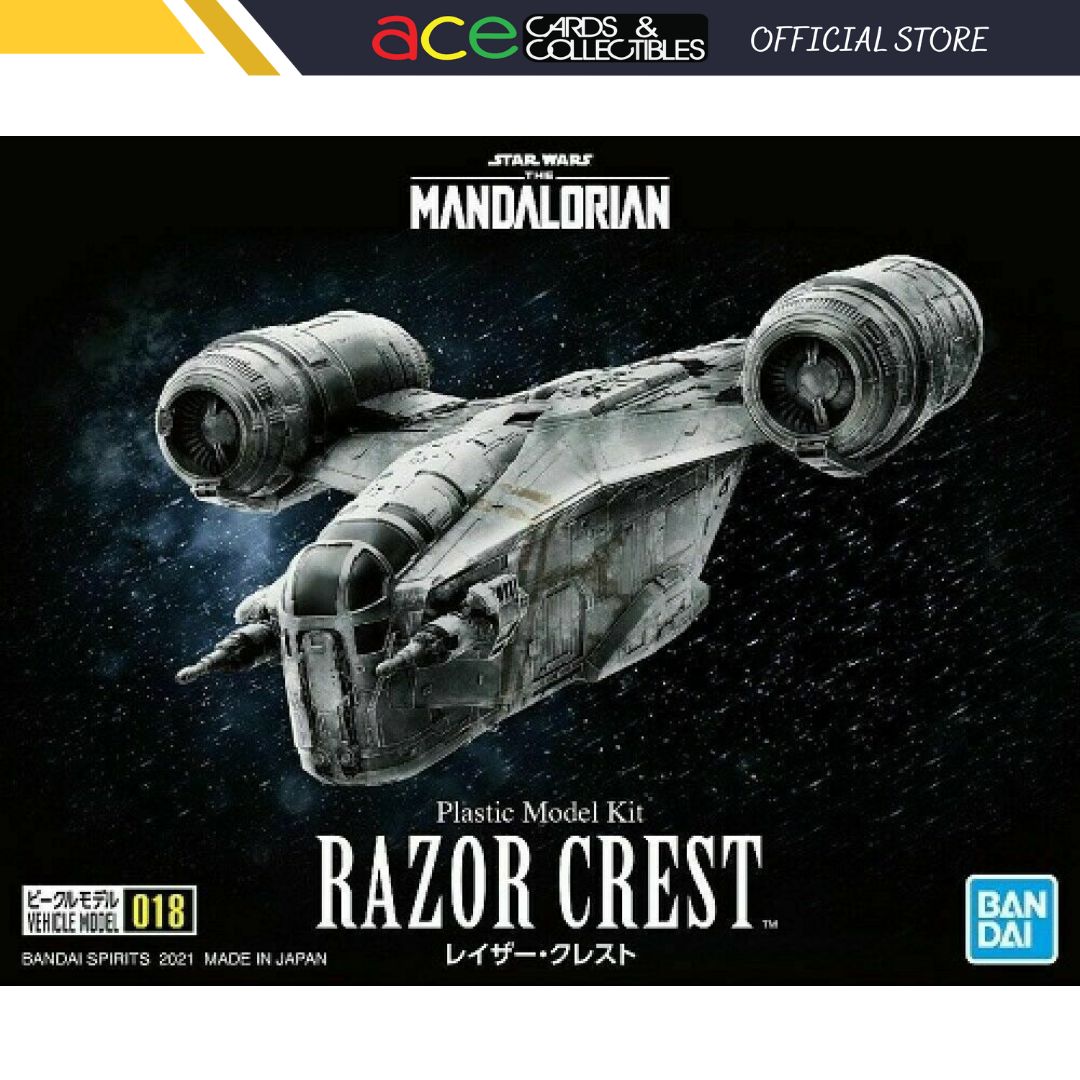Star Wars Vehicle Model Razor Crest "018"-Bandai-Ace Cards & Collectibles