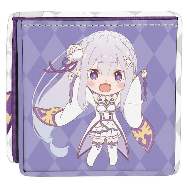 Re:Zero -Starting Life in Another World "Emilia" Deck Box Synthetic Leather Deck Case-Broccoli-Ace Cards & Collectibles