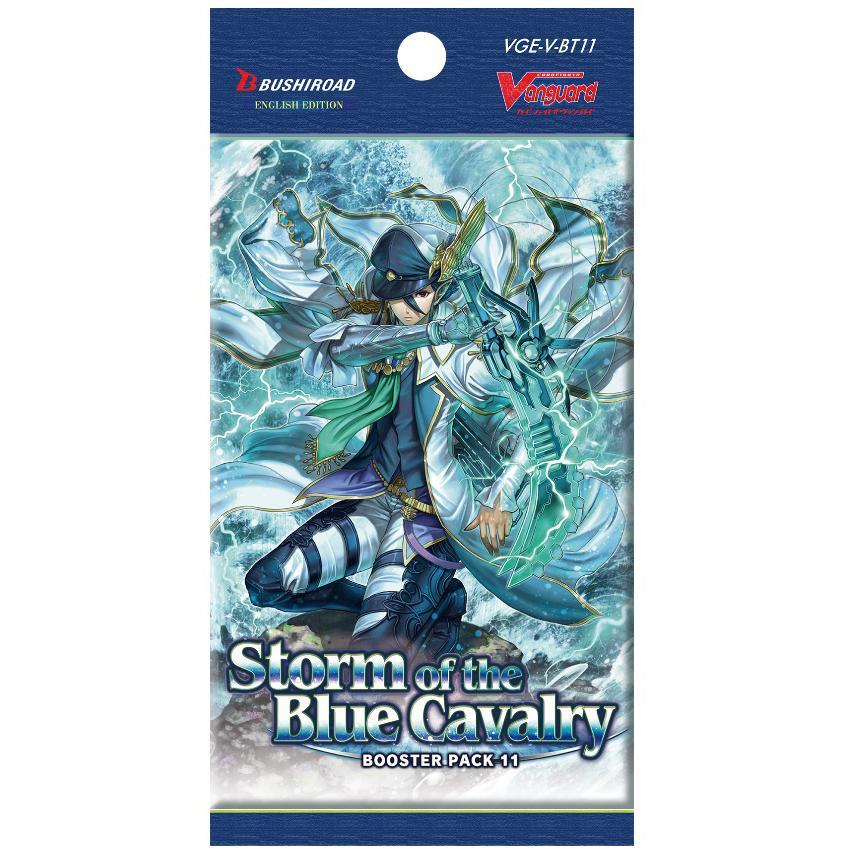 Cardfight!! Vanguard V “Storm of the Blue Cavalry” [VGE-V-BT11] (English)-Single Pack (Random)-Bushiroad-Ace Cards & Collectibles