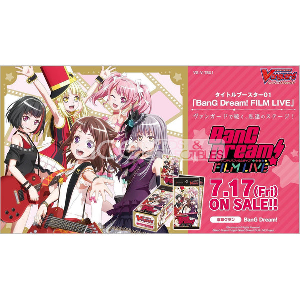 New English Edition Title Booster Vol. 1: BanG Dream! FILM LIVE is