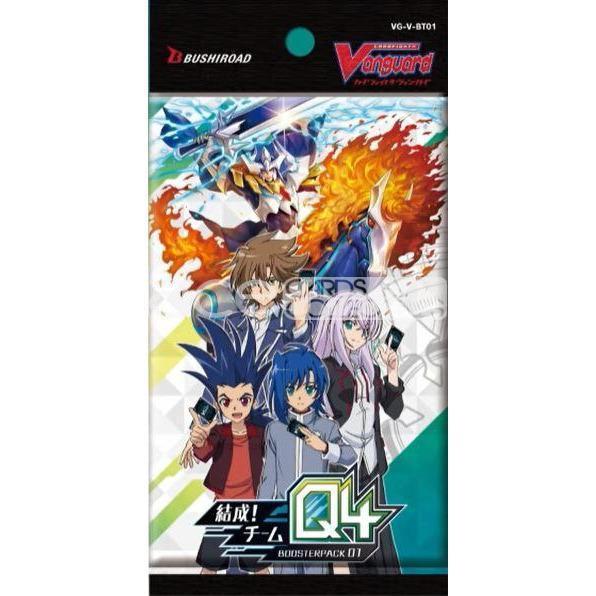 Cardfight Vanguard V Unite! Team Q4 [VG-V-BT01] (Japanese)-Single Pack (Random)-Bushiroad-Ace Cards & Collectibles