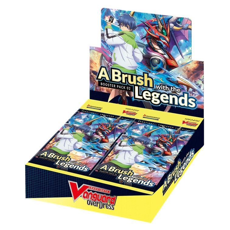 Cardfight!! Vanguard overDress Booster 2nd A Brush with the Legends [VGE-D-BT02] (English)-Booster Box (16packs)-Bushiroad-Ace Cards &amp; Collectibles