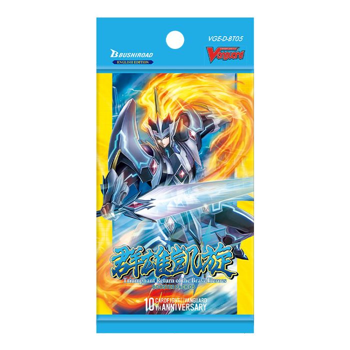 Cardfight!! Vanguard overDress Triumphant Return of the Brave Heroes [VGE-D-BT05] (English)-Booster Pack (Random)-Bushiroad-Ace Cards & Collectibles