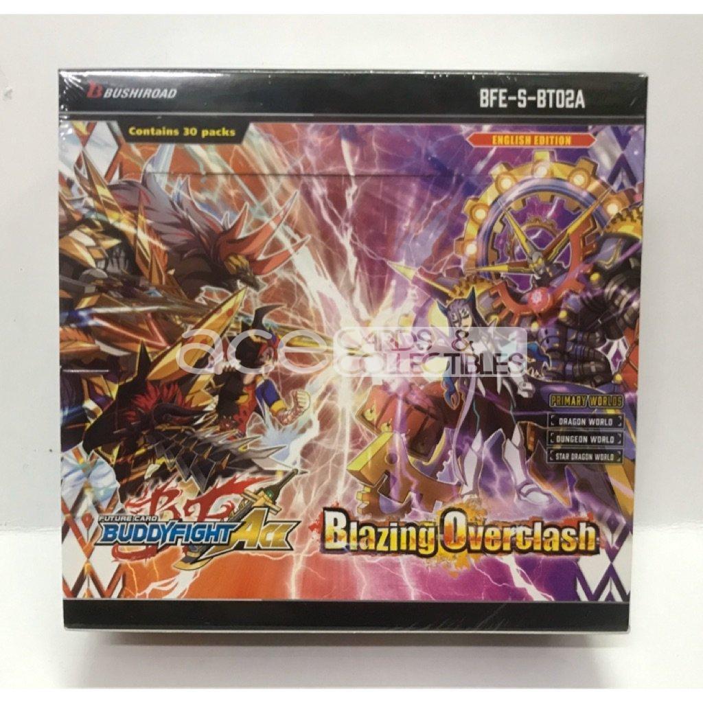 Future Card Buddyfight Ace Blazing Overclash [BFE-S-BT02A] (English)-Booster Box (30packs)-Bushiroad-Ace Cards &amp; Collectibles