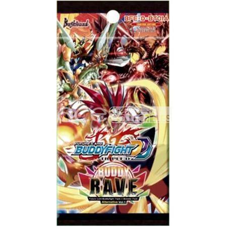 buddyfight triple d booster box Future Card Buddyfight D Buddy Rave [BFE-D-BT01A] (English)