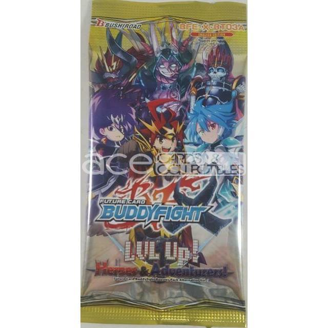 Future Card Buddyfight X Lvl Up Heroes and Adventurers [BFE-X-BT03A] (English)-Single Pack (Random)-Bushiroad-Ace Cards & Collectibles
