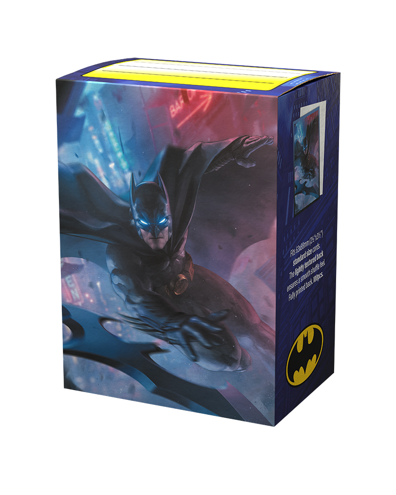 Dragon Shield Brushed Art Sleeves Standard Size 100pcs - Batman Series 1. 1/4-Dragon Shield-Ace Cards & Collectibles