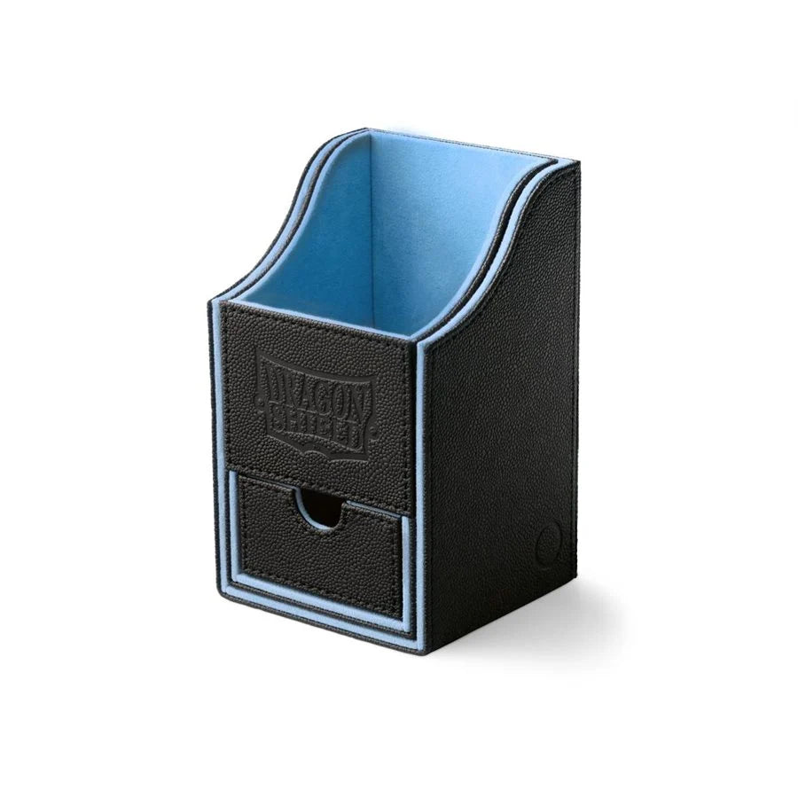 Dragon Shield Deck Box Nest+ 100-Black/Blue-Dragon Shield-Ace Cards &amp; Collectibles