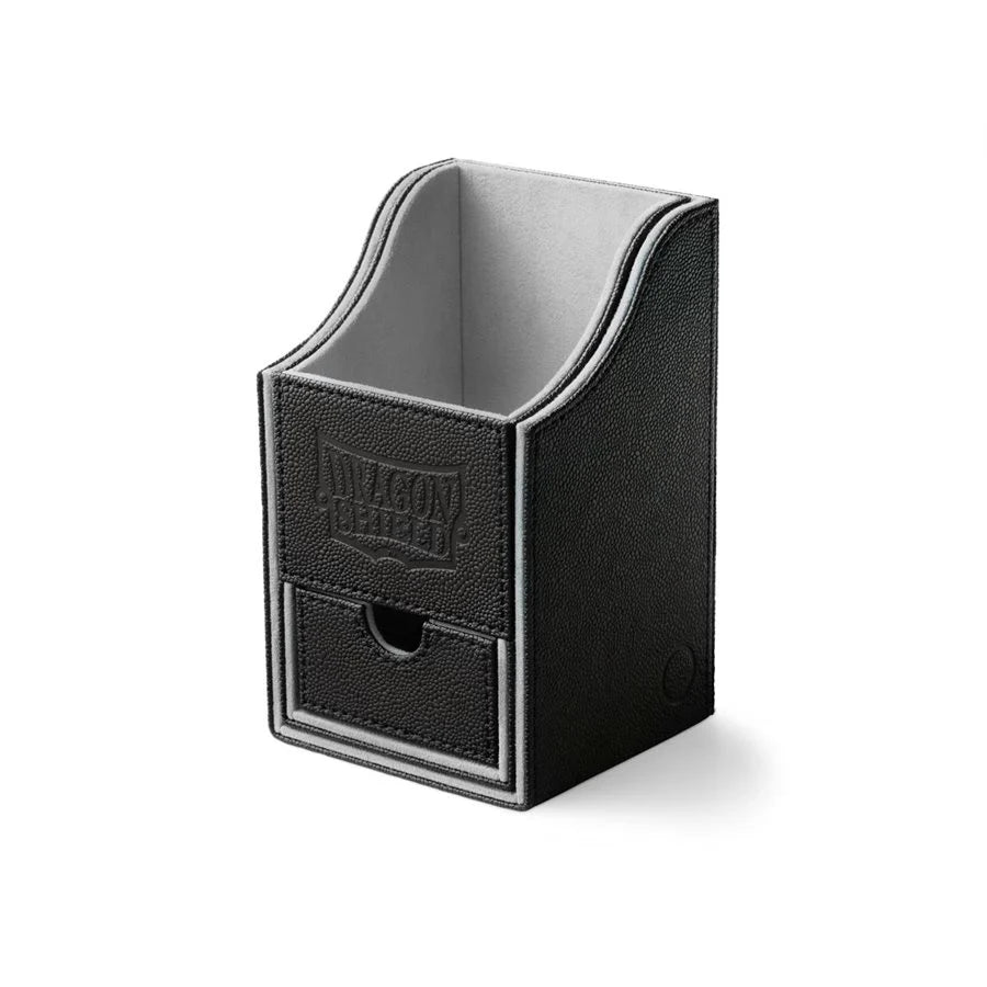 Dragon Shield Deck Box Nest+ 100-Black/Grey-Dragon Shield-Ace Cards &amp; Collectibles