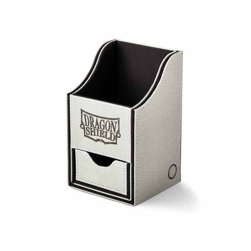 Dragon Shield Deck Box Nest+ 100-Light Grey/Black-Dragon Shield-Ace Cards &amp; Collectibles