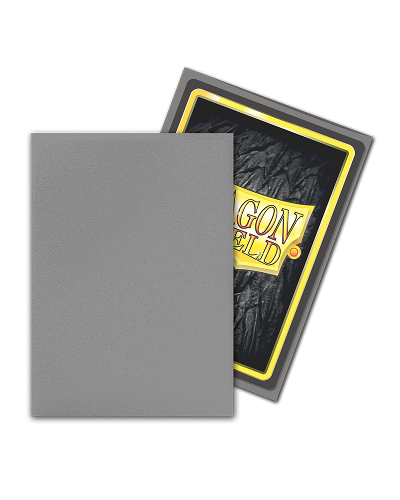 Dragon Shield Sleeve Matte Non-Glare Standard Size 100pcs-Silver Non-Glare-Dragon Shield-Ace Cards &amp; Collectibles
