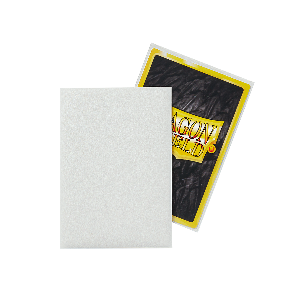 Dragon Shield Sleeve Matte Small Size 60pcs-White Matte-Dragon Shield-Ace Cards &amp; Collectibles