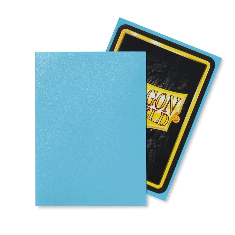Dragon Shield Sleeve Matte Standard Size 100pcs-Baby Blue Matte-Dragon Shield-Ace Cards &amp; Collectibles