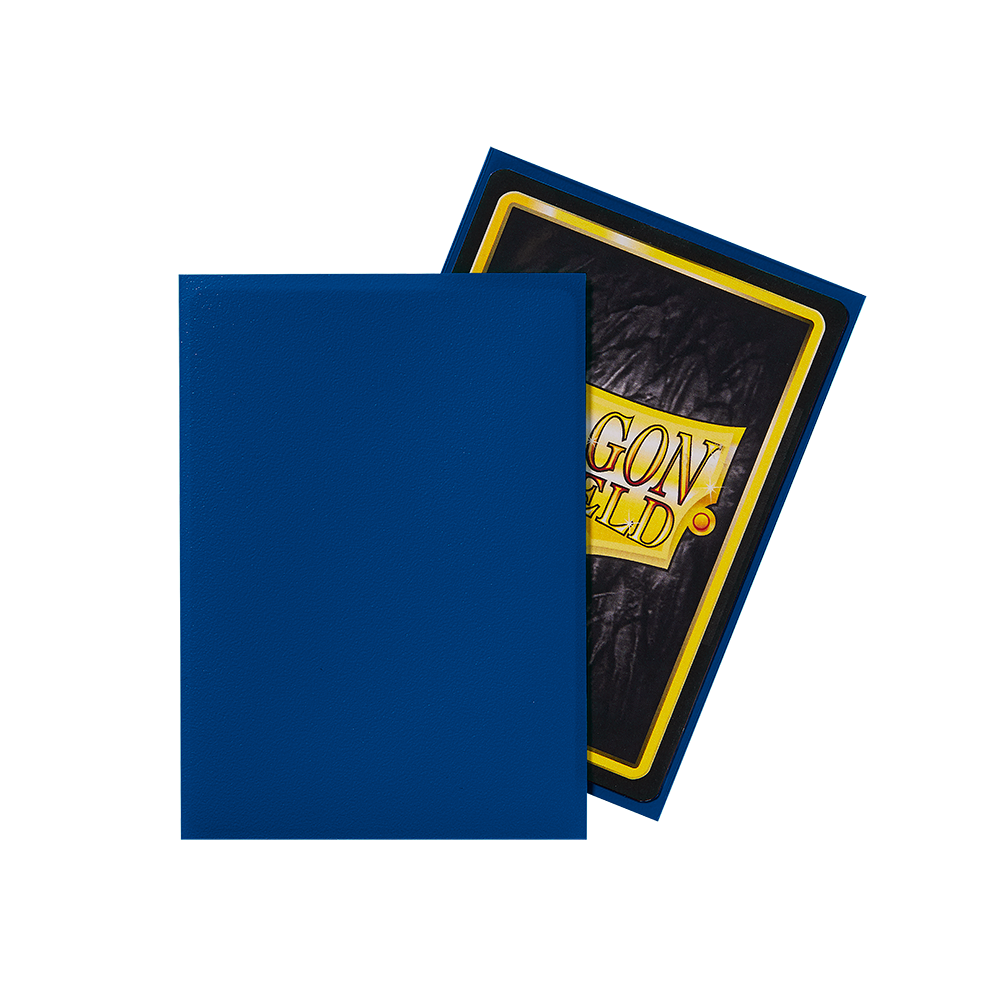 Dragon Shield Sleeve Matte Standard Size 100pcs-Blue Matte-Dragon Shield-Ace Cards &amp; Collectibles