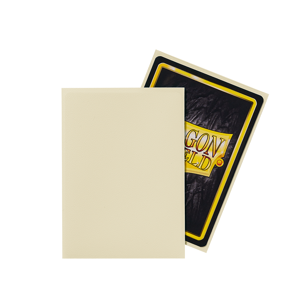 Dragon Shield Sleeve Matte Standard Size 100pcs-Ivory Matte-Dragon Shield-Ace Cards &amp; Collectibles