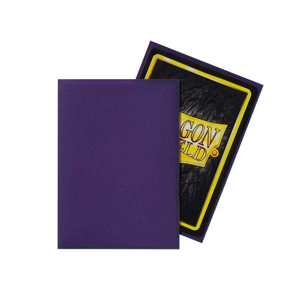 Dragon Shield Sleeve Matte Standard Size 100pcs-Purple Matte-Dragon Shield-Ace Cards &amp; Collectibles