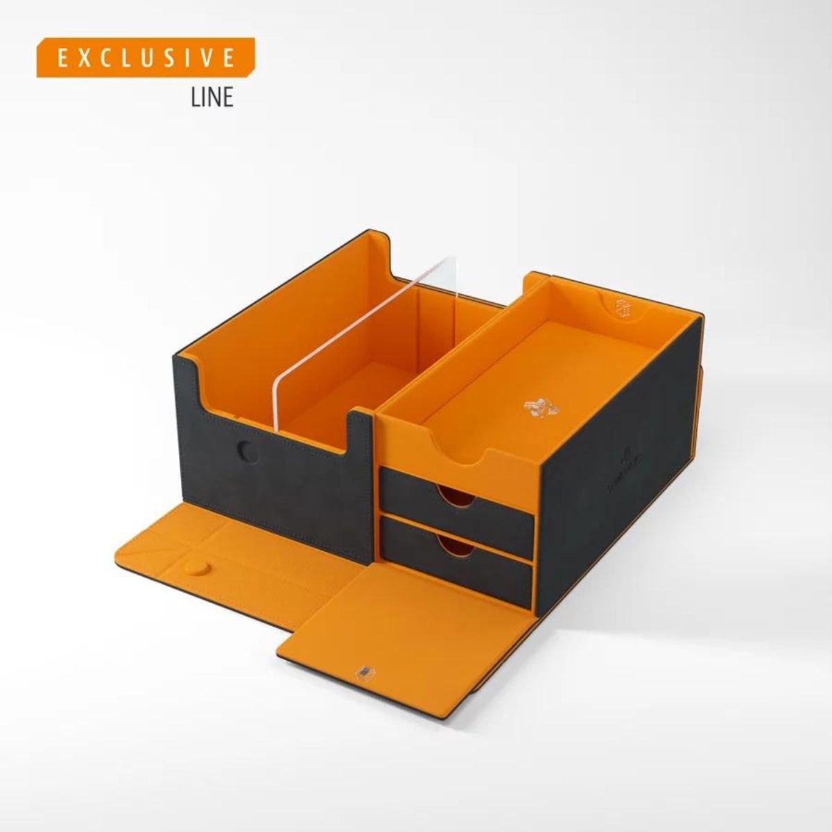Gamegenic Card Storage Box "Games’ Lair 600+ Convertible"-Black/Orange-Gamegenic-Ace Cards & Collectibles