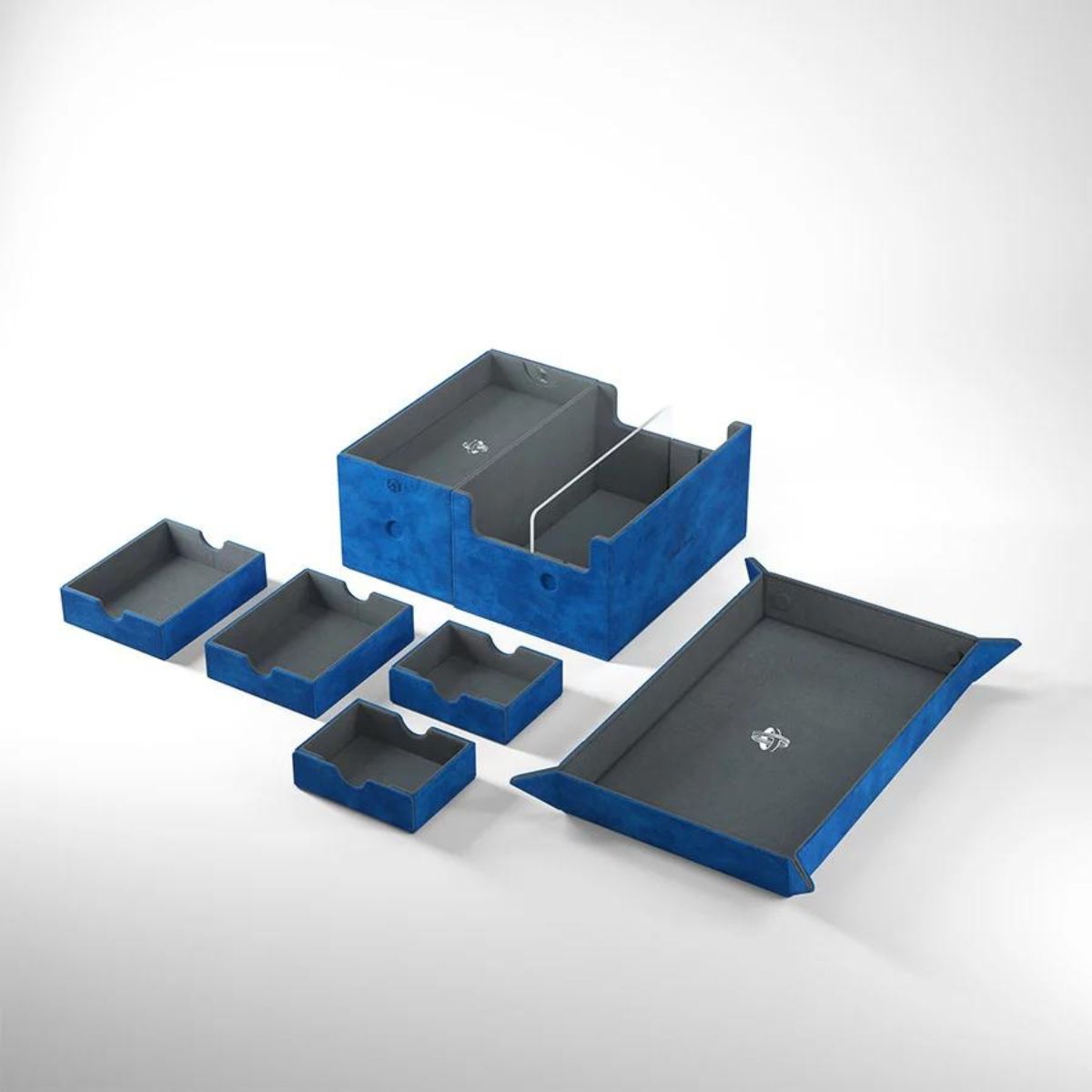 Gamegenic Card Storage Box "Games’ Lair 600+ Convertible"-Blue-Gamegenic-Ace Cards & Collectibles