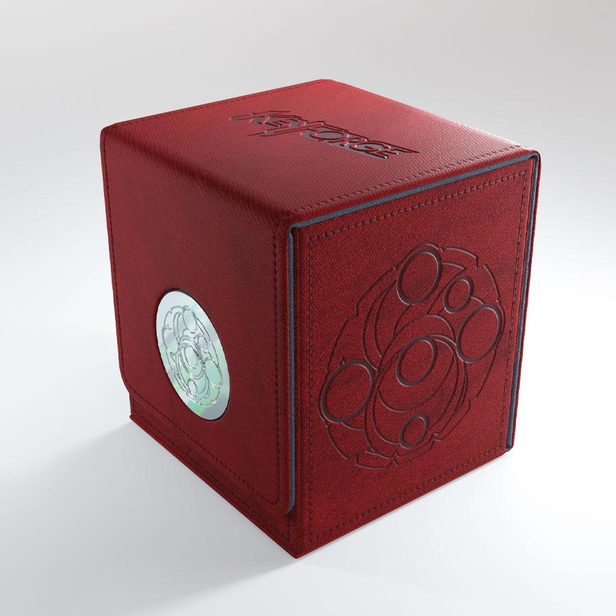 Gamegenic Deck Box &quot;KeyForge Vault Premium&quot;-Red-Gamegenic-Ace Cards &amp; Collectibles