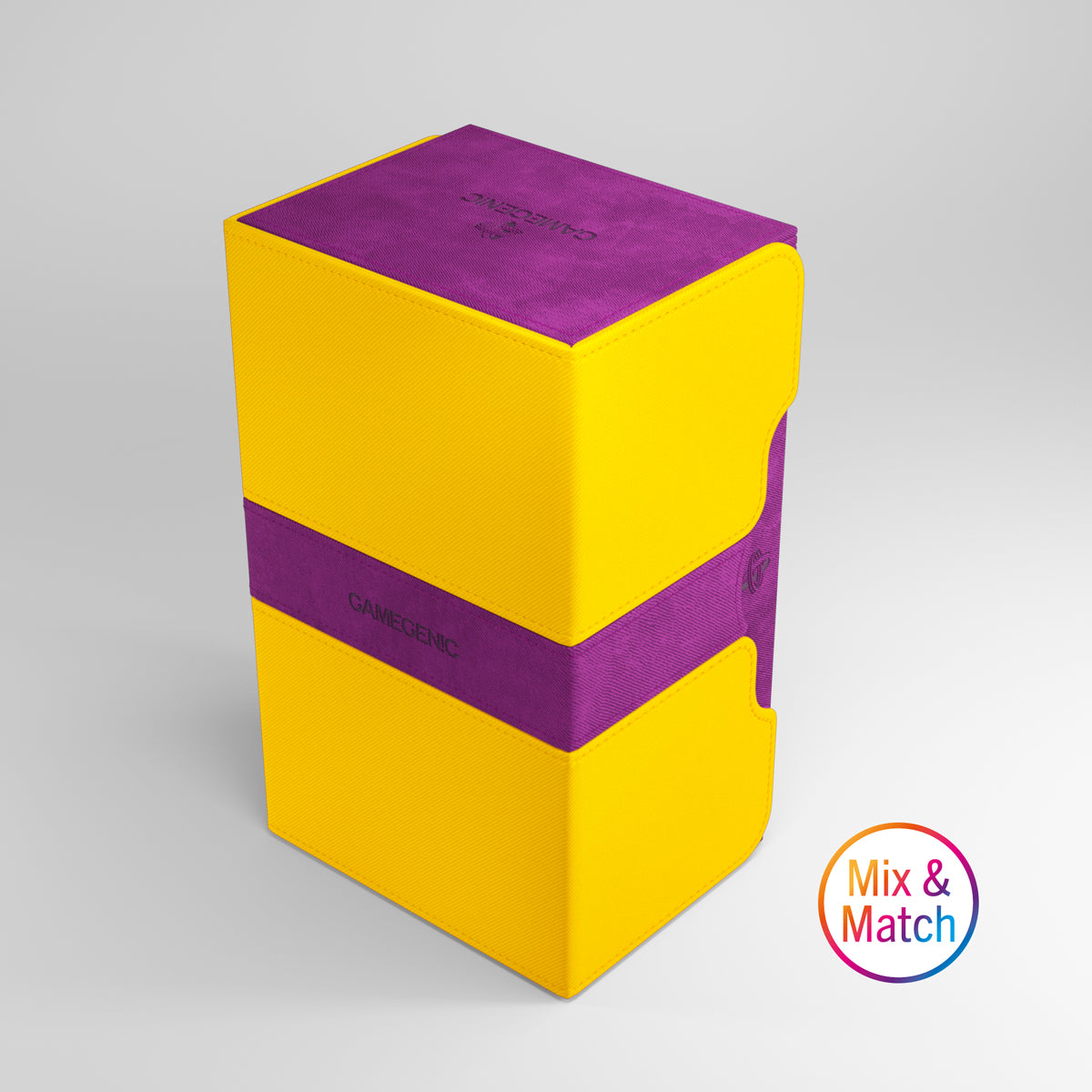 Gamegenic Deck Box "Stronghold 200+ XL Convertible"-Black/Orange-Gamegenic-Ace Cards & Collectibles