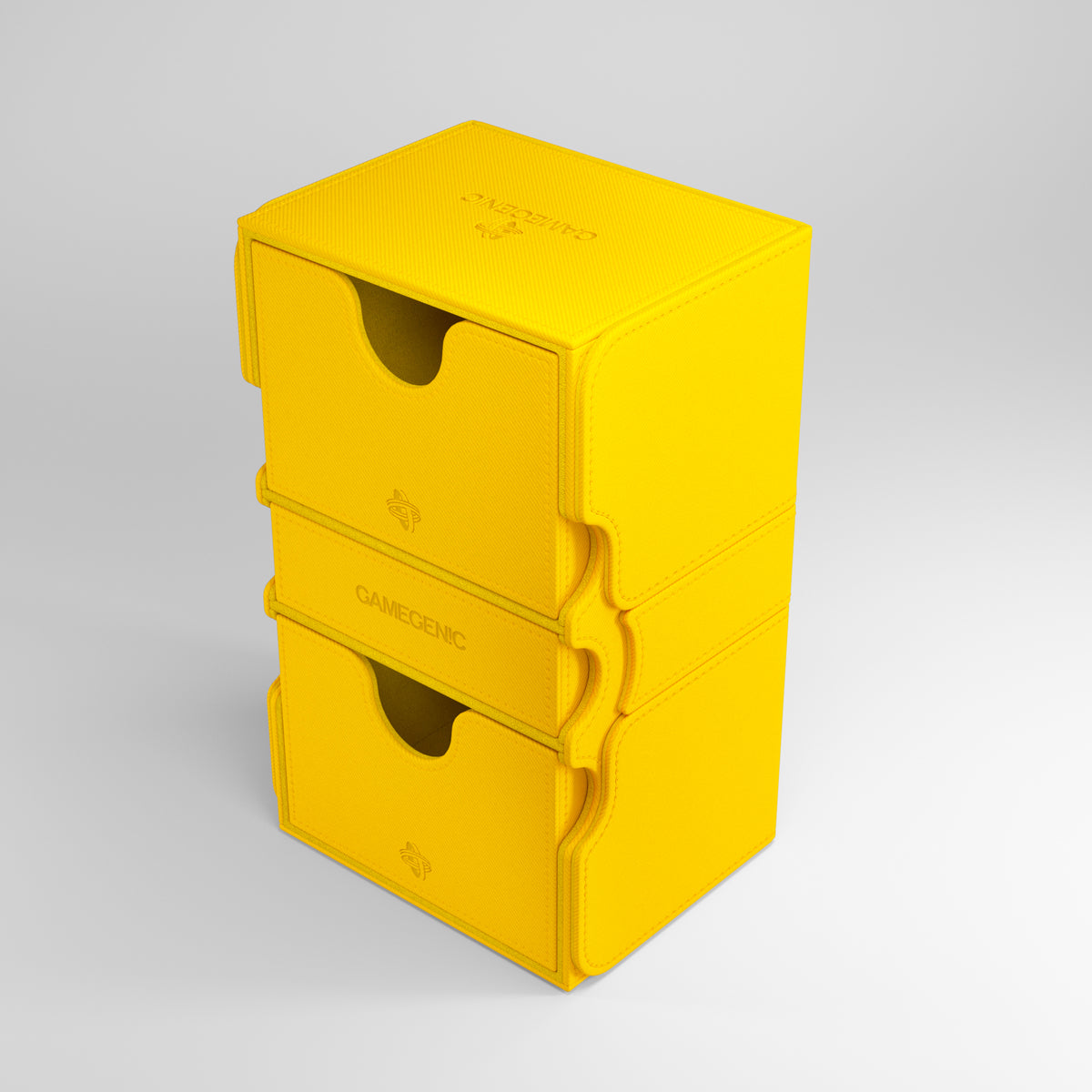 Gamegenic Deck Box "Stronghold 200+ XL Convertible"-Black/Orange-Gamegenic-Ace Cards & Collectibles