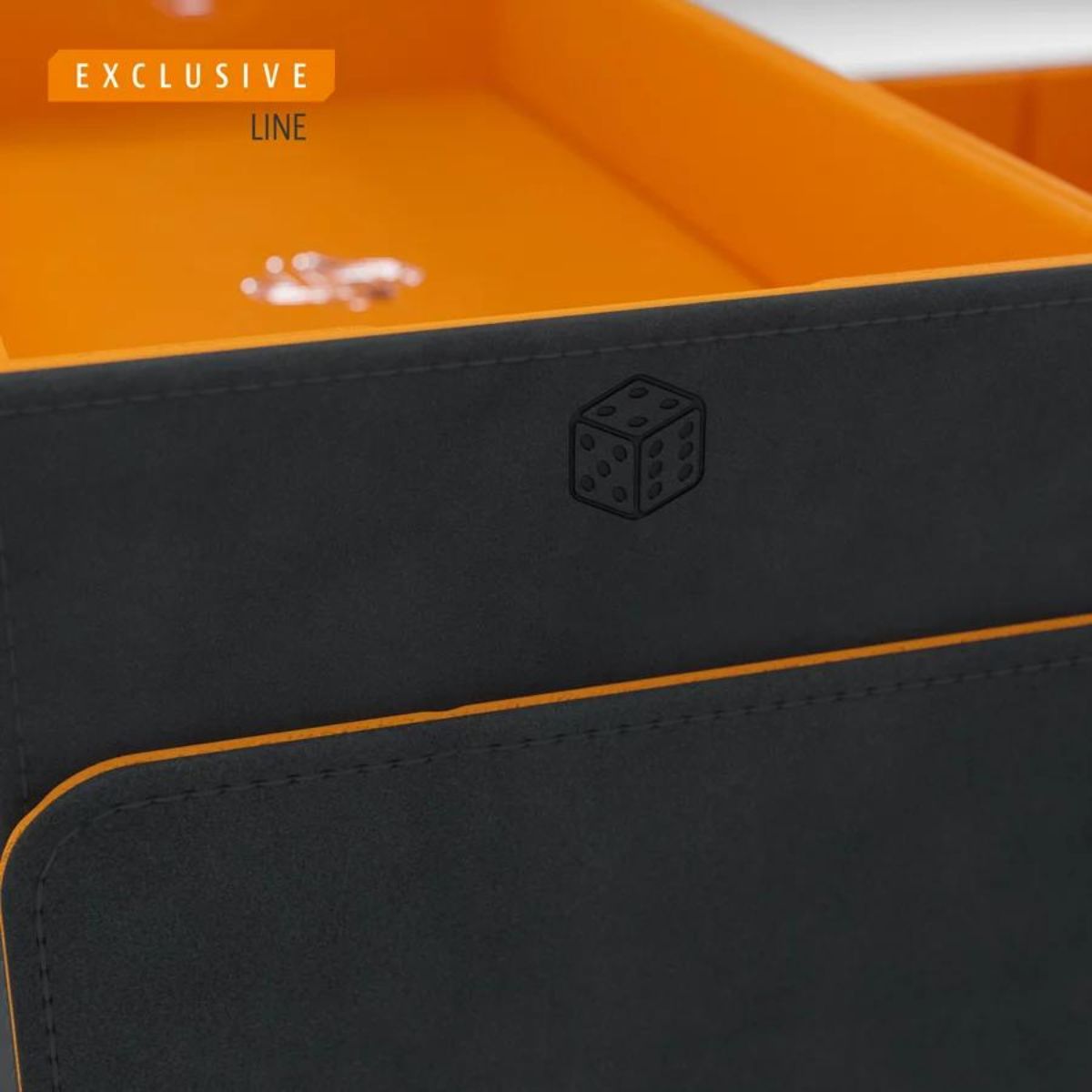 Gamegenic Storage Box &quot;Games’ Lair 600+ Convertible&quot;-Black/Orange-Gamegenic-Ace Cards &amp; Collectibles