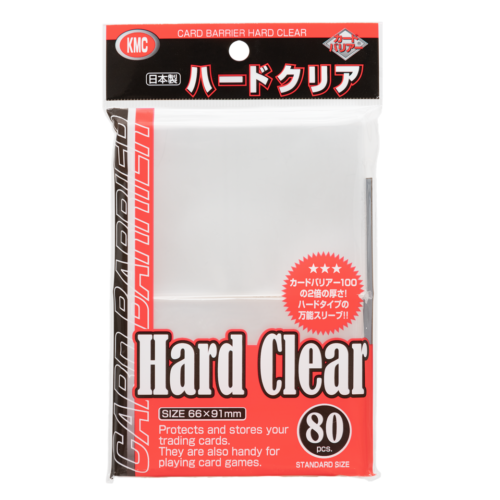 KMC Sleeve Card Barrier Clear - Standard Hard - Ace Cards & Collectibles