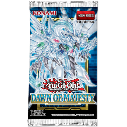 Yu-Gi-Oh TCG : Dawn of Majesty (English)-Single Pack (Random)-Konami-Ace Cards &amp; Collectibles