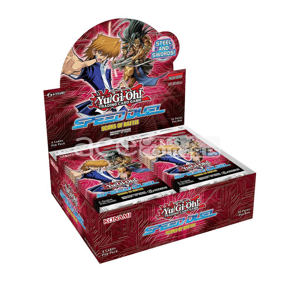 Yu-Gi-Oh TCG: Speed Duel Scars Of Battle [SBSC] (English)-Booster Box (36packs)-Konami-Ace Cards &amp; Collectibles