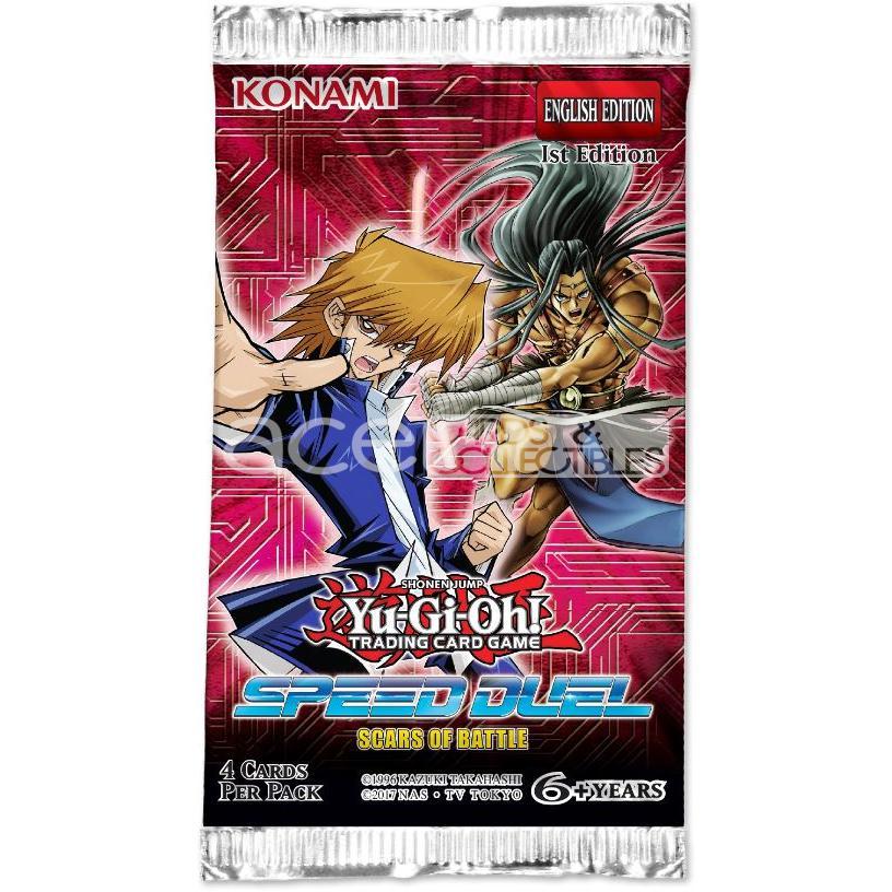 Yu-Gi-Oh TCG: Speed Duel Scars Of Battle [SBSC] (English)-Single Pack (Random)-Konami-Ace Cards &amp; Collectibles