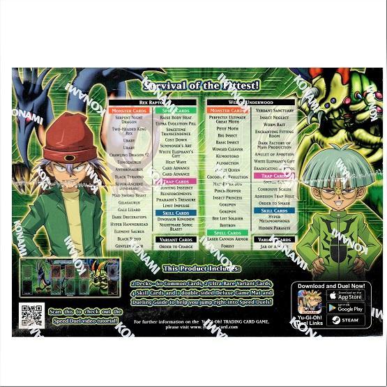 yugioh speed duel rex and weevil deck list Starter Deck: Speed Duel