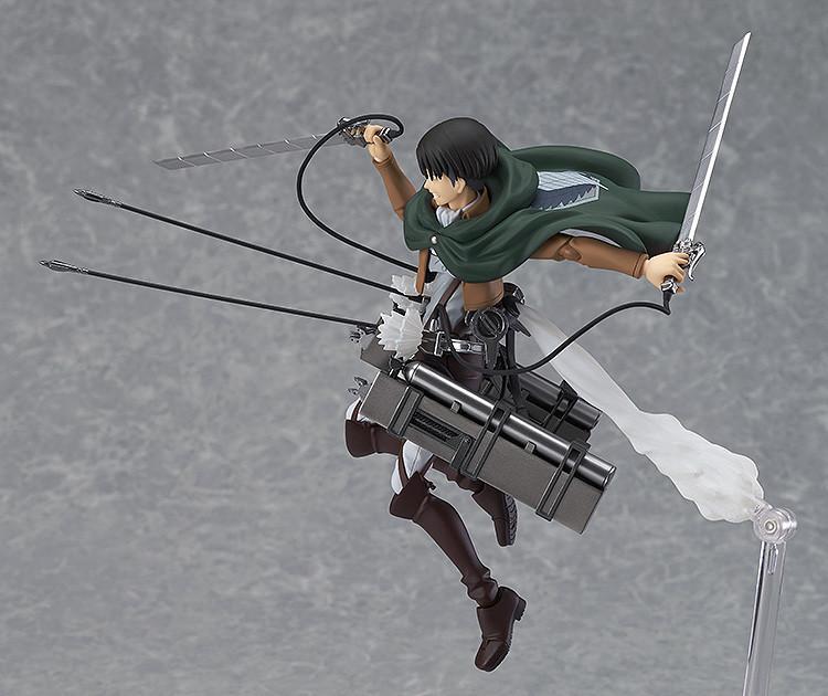 Attack on Titan Figma [213] &quot;Levi&quot; (Reissue)-Max Factory-Ace Cards &amp; Collectibles