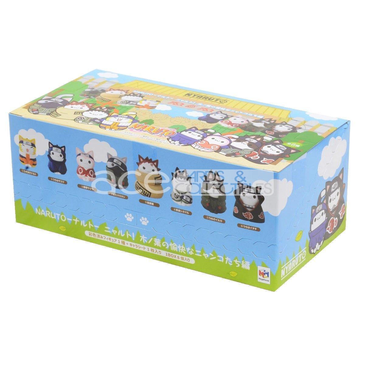 Naruto Nyaruto! Cats of Konoha Village-Whole Box (Complete Set of 8)-MegaHouse-Ace Cards &amp; Collectibles