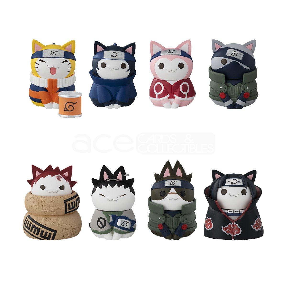 Naruto Nyaruto! Cats of Konoha Village with Premium Can Mascot (Complete Box Set + Premium Limited)-MegaHouse-Ace Cards & Collectibles