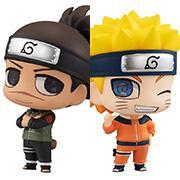  Megahouse Chimimega Buddy Naruto Umino Iruka & Uzumaki Naruto :  Toys & Games