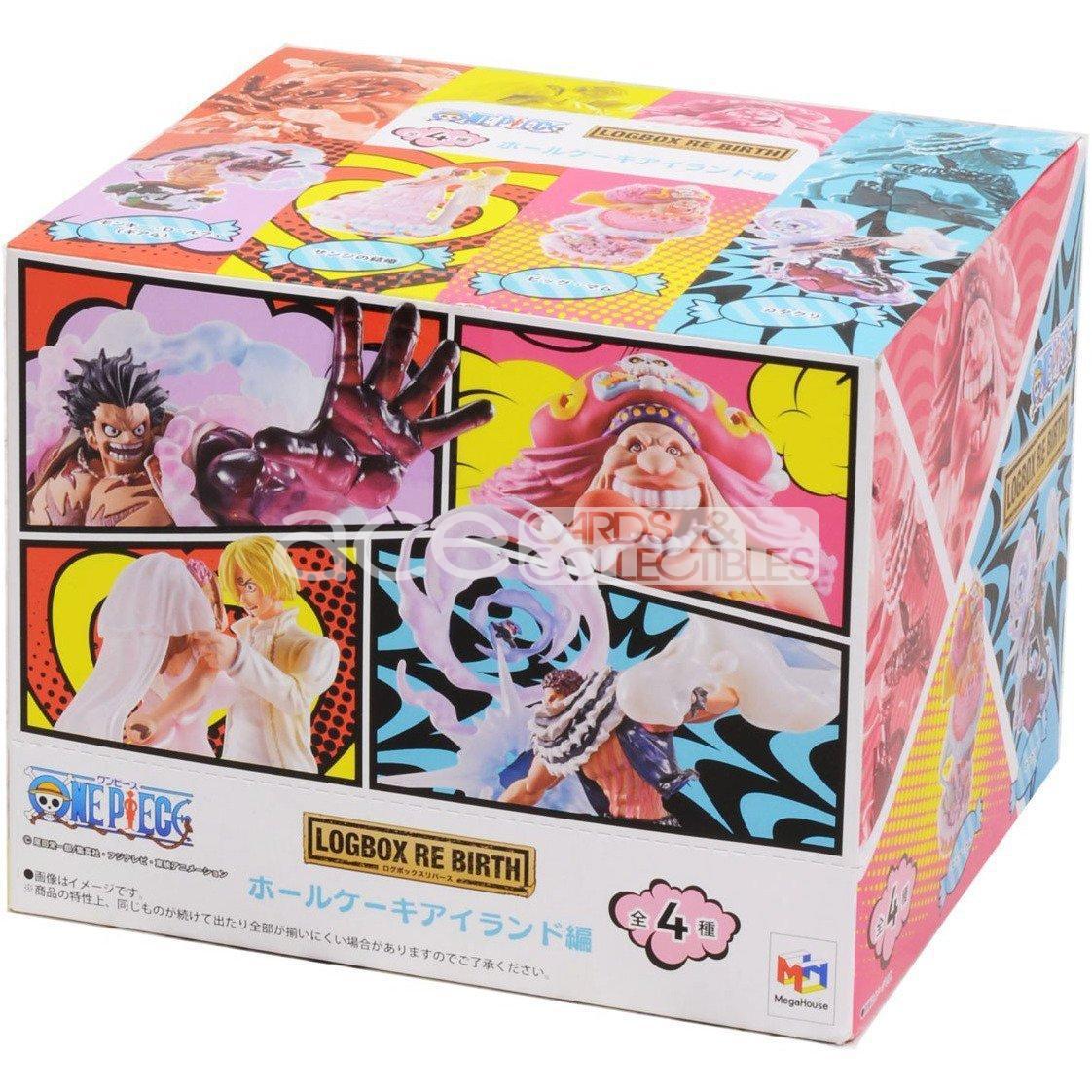 One Piece Logbox Re: Birth Whole Cake Island Ver.-Whole Box (Complete Set of 4)-MegaHouse-Ace Cards &amp; Collectibles