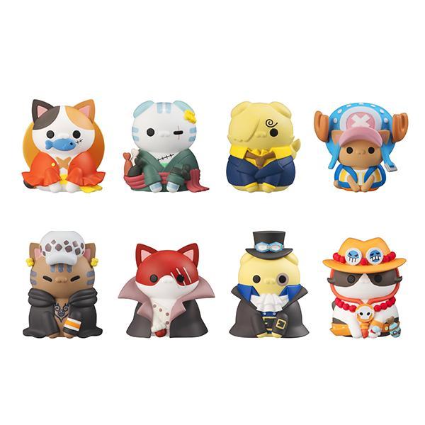 One Piece Mega Cat Project -Nyan Peace Nyan! I will be the Pirate King!-Single Box (Random)-MegaHouse-Ace Cards & Collectibles
