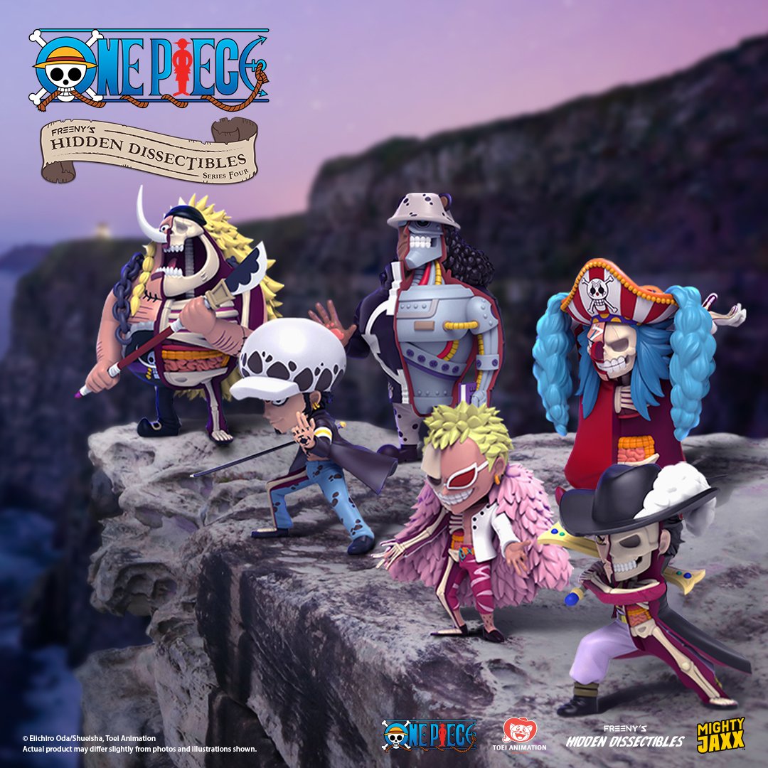 Freeny&#39;s Hidden Dissectibles &quot;One Piece Series 4&quot; (Warlords Edition)-Single Box (Random)-Mighty Jaxx-Ace Cards &amp; Collectibles