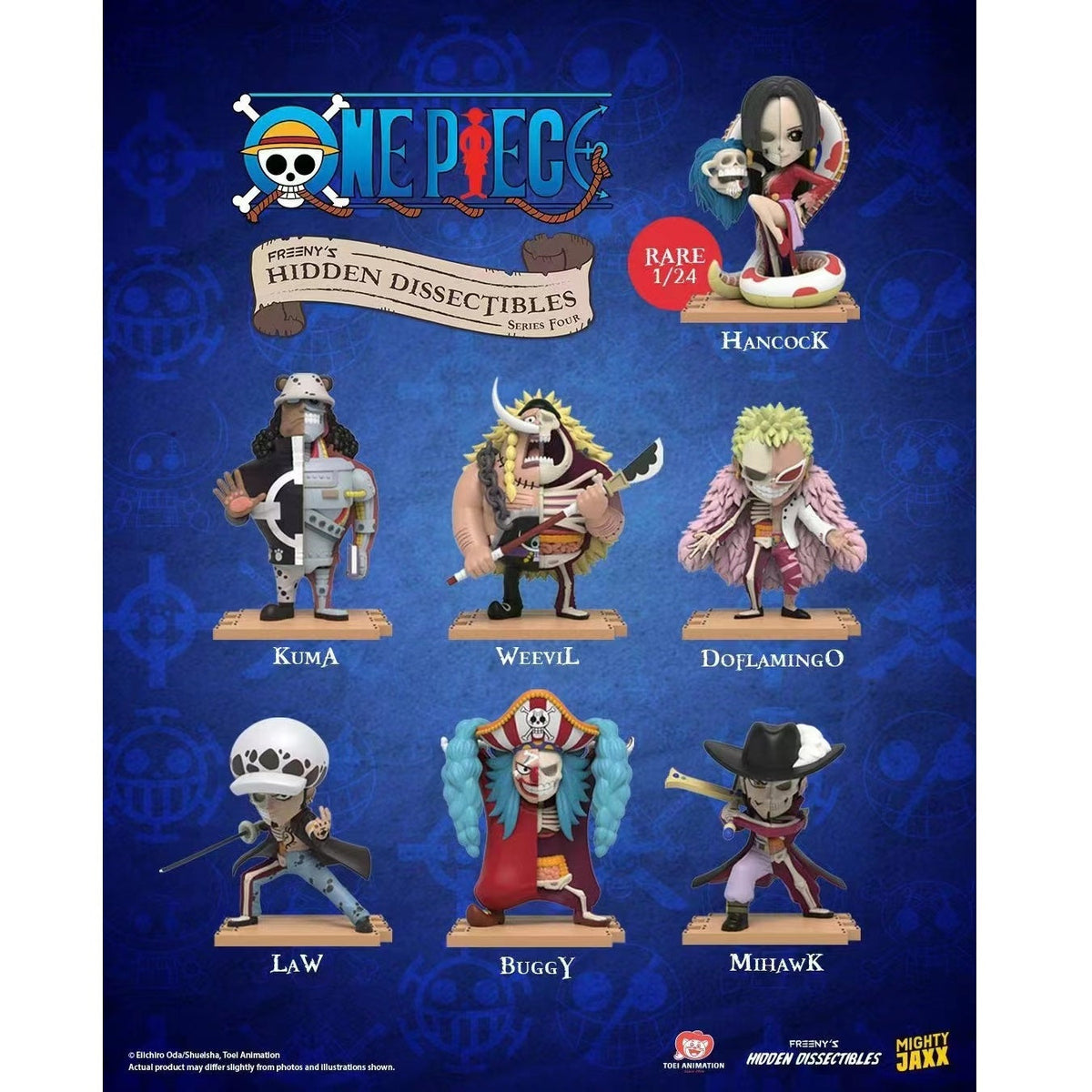 Freeny&#39;s Hidden Dissectibles &quot;One Piece Series 4&quot; (Warlords Edition)-Single Box (Random)-Mighty Jaxx-Ace Cards &amp; Collectibles
