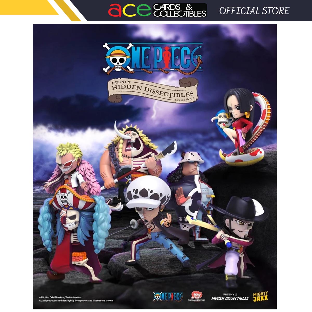 Freeny's Hidden Dissectibles "One Piece Series 4" (Warlords Edition)-Single Box (Random)-Mighty Jaxx-Ace Cards & Collectibles