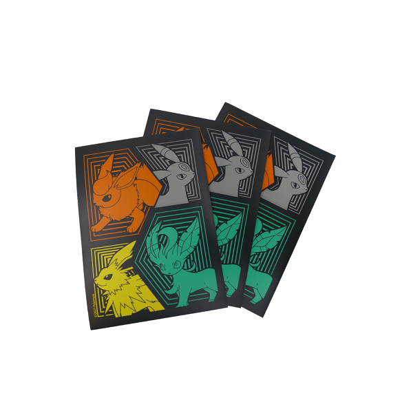 Pokemon TCG Eevee Evolution Sleeves (Pokemon TCG: SS07 Evolving Skies)-Both Design-Pokemon Centre-Ace Cards & Collectibles
